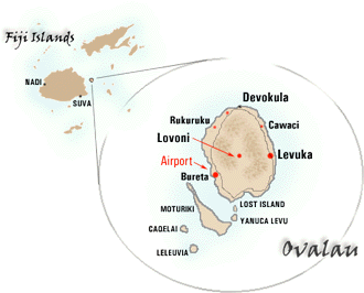 levuka ovalau map