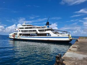 Goundar ferry at Levuka wharf